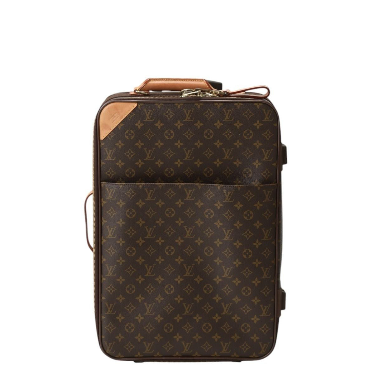 Louis Vuitton Monogram Travel Bag with Wheels Pegase 55 Carry