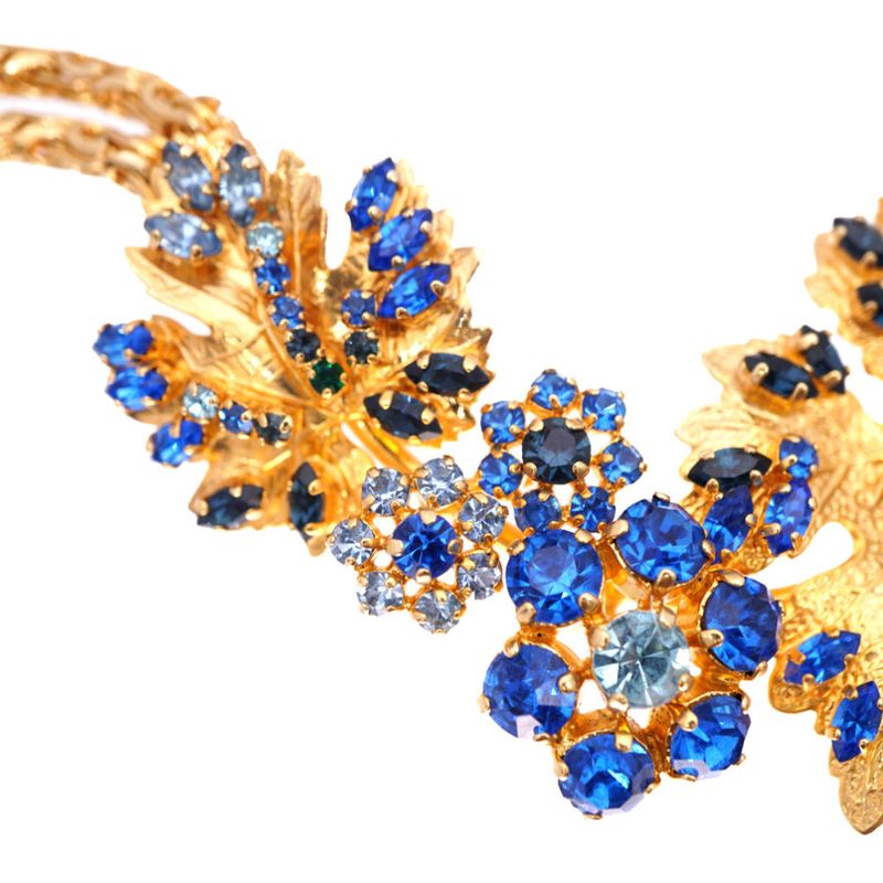 Dior Rhinestone Necklace Vintage Ri — view 6