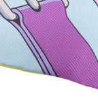 Hermes Twilly Multicolor Silk Sangles en Zigzag Scarf — view 6
