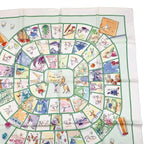 Hermes Carre 90 le Jeu Des Petits Bonheurs Little Happiness Game Scarf Silk — view 4