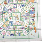 Hermes Carre 90 le Jeu Des Petits Bonheurs Little Happiness Game Scarf Silk — view 6