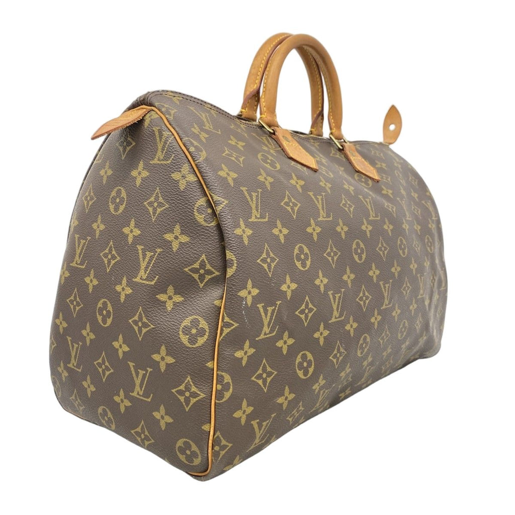 Louis Vuitton Handbag Monogram Speedy 40 Brown — view 2