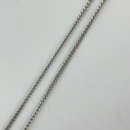Dior Necklace Pendant Logo Silver Vintage — view 7