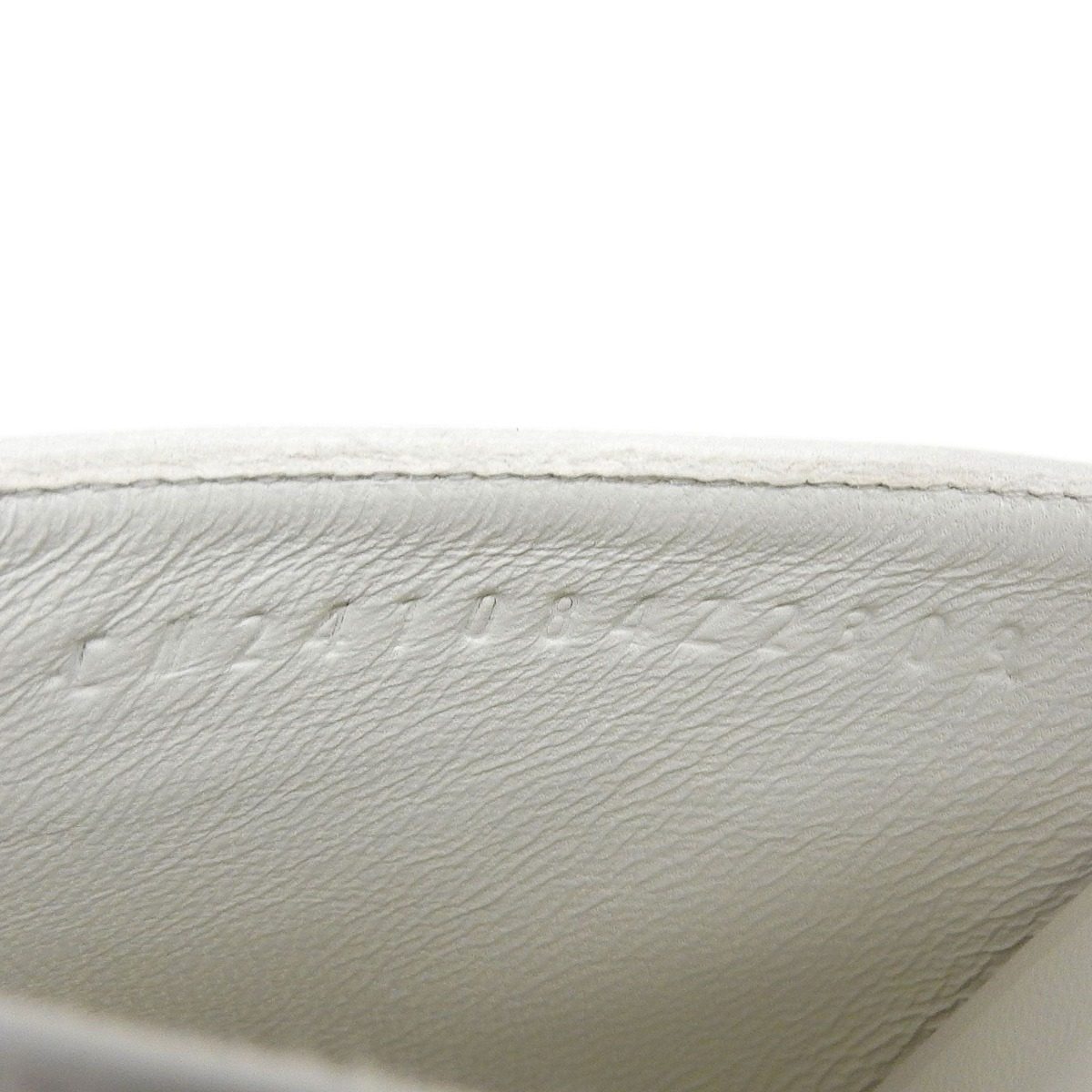 Hermes Idole Chaine D'ancre Motif Leather Sandals Mule Light Gray 36 — view 8