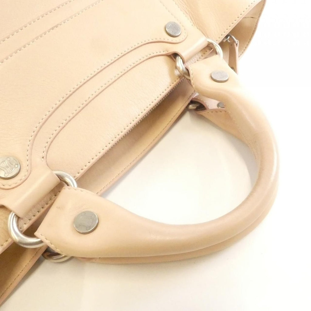 Celine Bag Leather Beige — view 5
