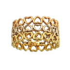 Tiffany & Co Ring Crown of Heart 18k Yellow Gold 18k White 18k Pink — view 2