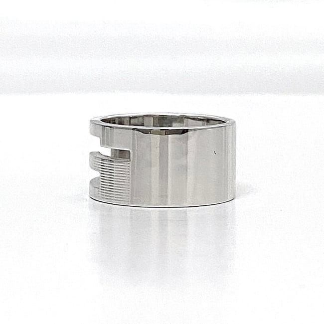 Gucci G Cut Ring Silver 09840 8106 — view 9