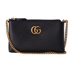 Gucci Shoulder Bag GG Marmont Black