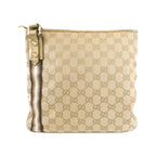Gucci Shoulder Bag Canvas Beige — view 2