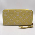 Louis Vuitton Monogram Empreinte Zippy Wallet Jaune Price Negotiation Welcome — view 2