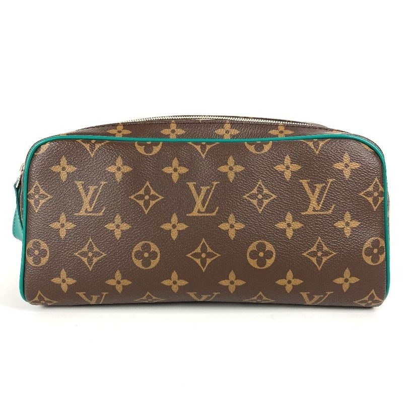 Louis Vuitton Second Bag Dopp Kit Monogram Macassar Canvas