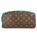Louis Vuitton Second Bag Dopp Kit Monogram Macassar Canvas