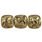 Chanel Brooch Coco Mark Square Vintage Accessory GP 94 P — view 2