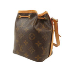 Louis Vuitton Nano Noe Brown Monogram Canvas Shoulder Bag — view 2