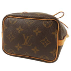 Louis Vuitton Nano Noe Brown Monogram Canvas Shoulder Bag — view 3