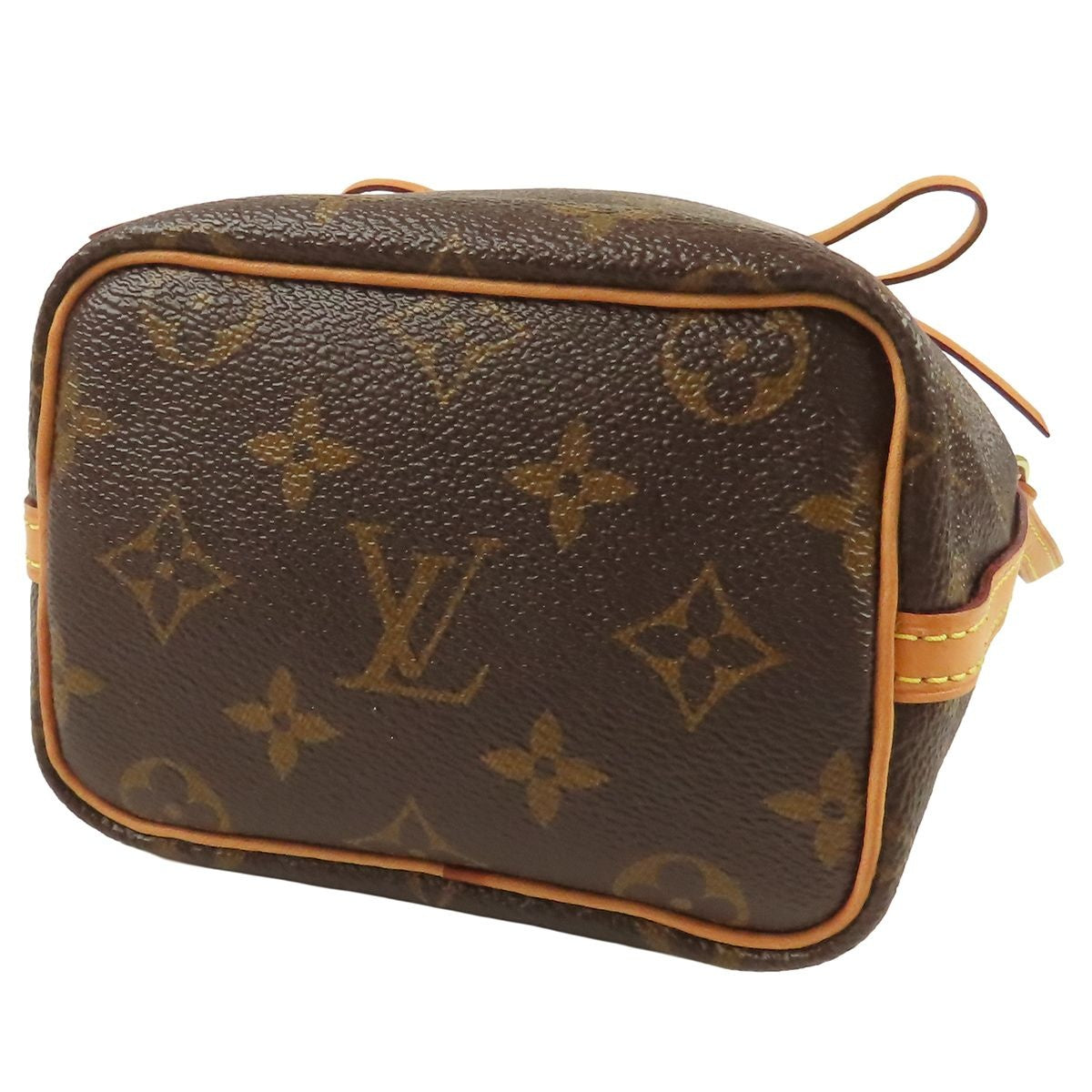 Louis Vuitton Nano Noe Brown Monogram Canvas Shoulder Bag — view 3