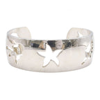 Hermes Bangle Sea Motif Silver Bracelet
