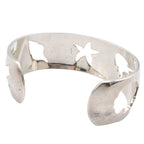 Hermes Bangle Sea Motif Silver Bracelet — view 2