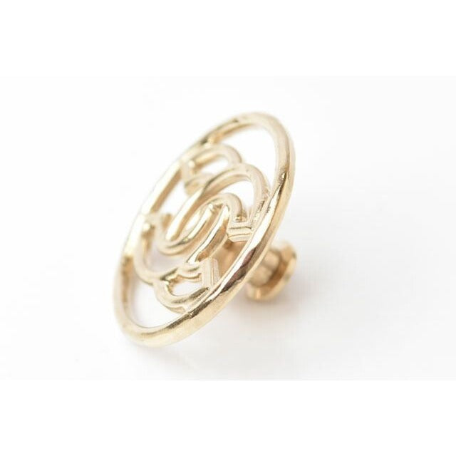 Chanel Brooch Pin Circle Coco Mark CC — view 2