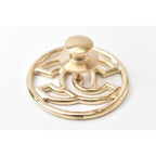 Chanel Brooch Pin Circle Coco Mark CC — view 4