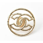 Chanel Brooch Pin Circle Coco Mark CC