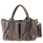 Hermes Handbag Caravan Horizontal PM Leather Brown