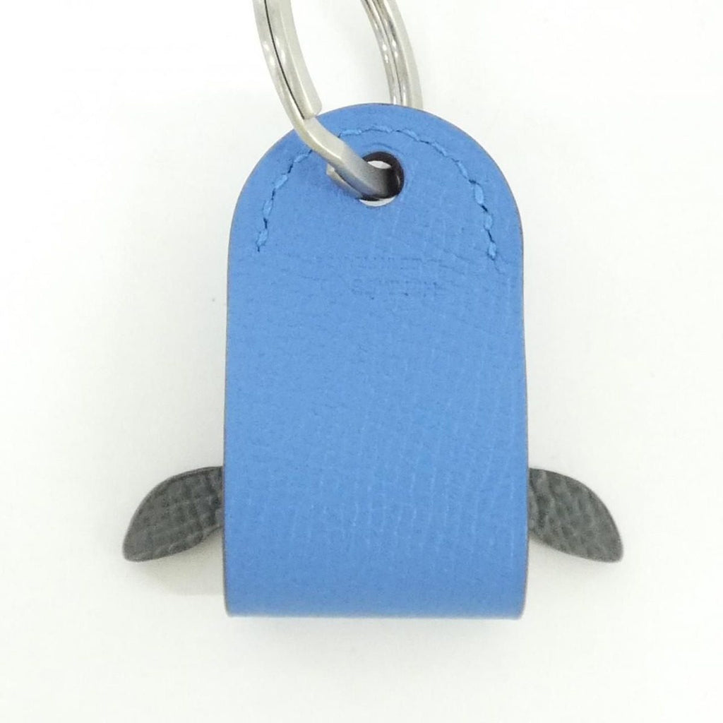 Hermes Key Holder Blue — view 7