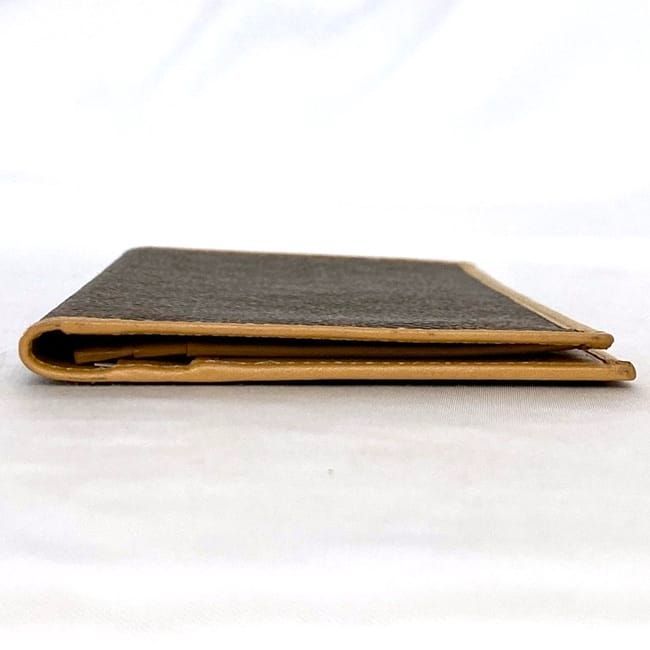 Celine Bifold Long Wallet Brown Beige Macadam — view 4