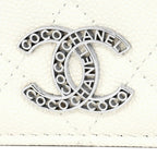 Chanel Bifold Wallet Small Flap White — view 7