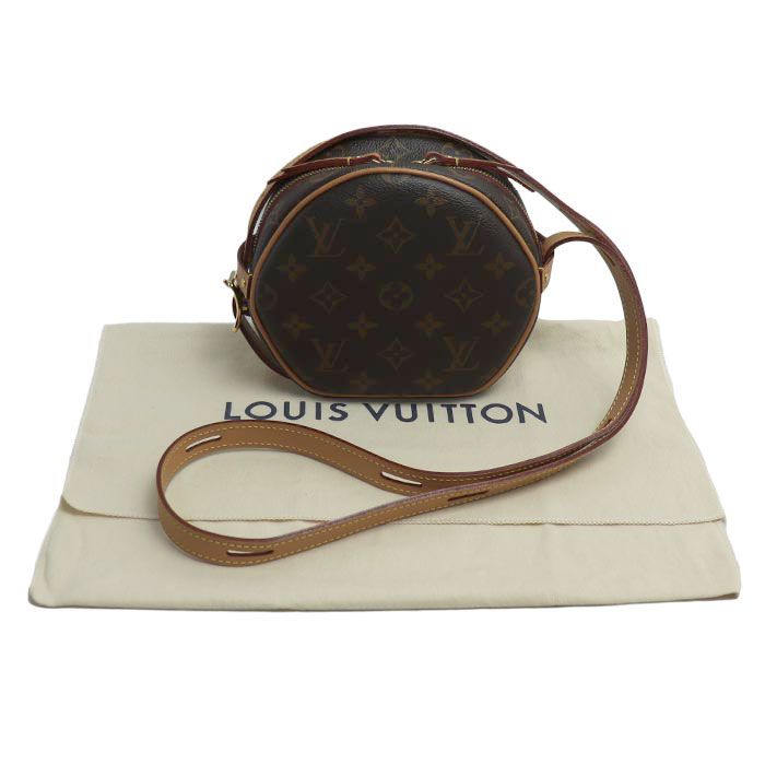 Louis Vuitton Boite Chapeau Supre PM Shoulder Bag Monogram Brown Du0270 — view 6