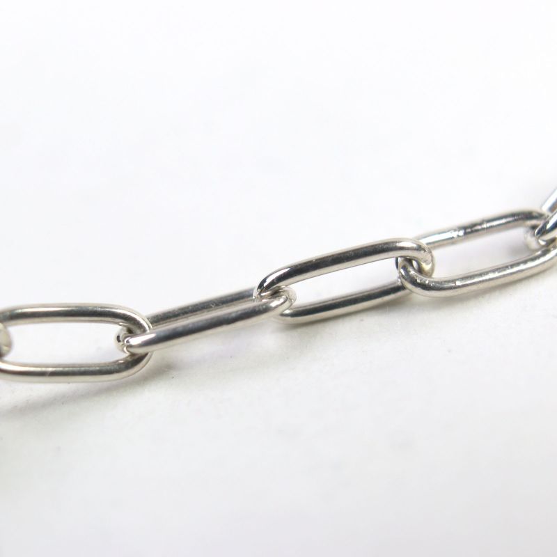 Hermes Alfa Kelly AG 925 Clochette Cadenas Double Ring Accessory Silver — view 9
