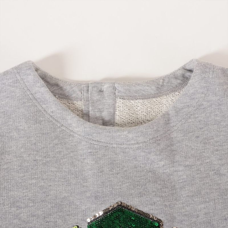 Gucci Cotton Trainers Kids 12 Grey — view 4