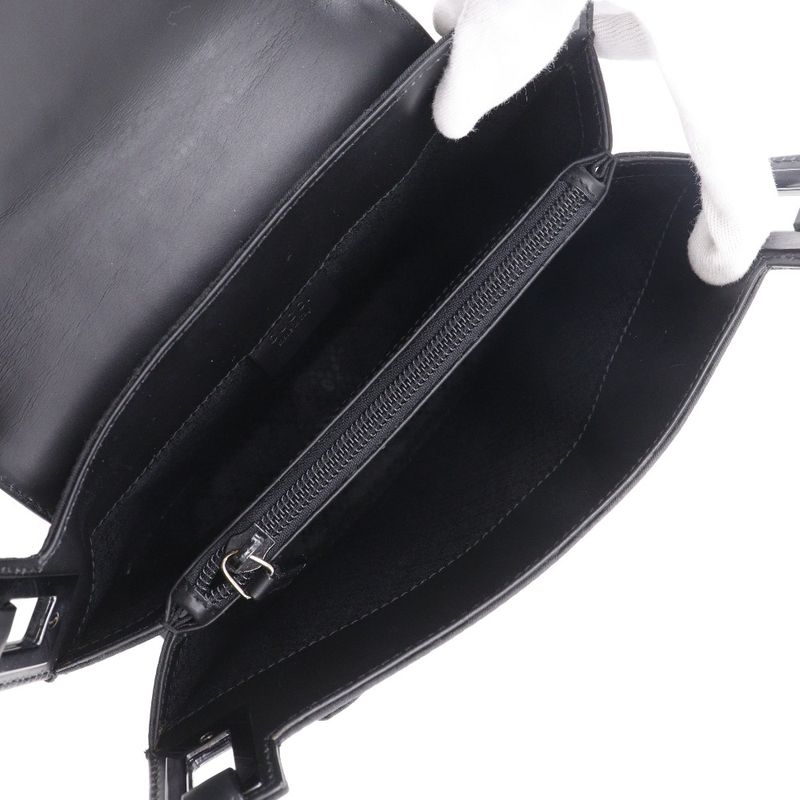 Gucci GG 001.3068 Satin Black Tote Bag — view 6