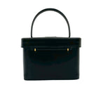 Celine Vintage Star Ball Hardware Leather Vanity Bag Handbag