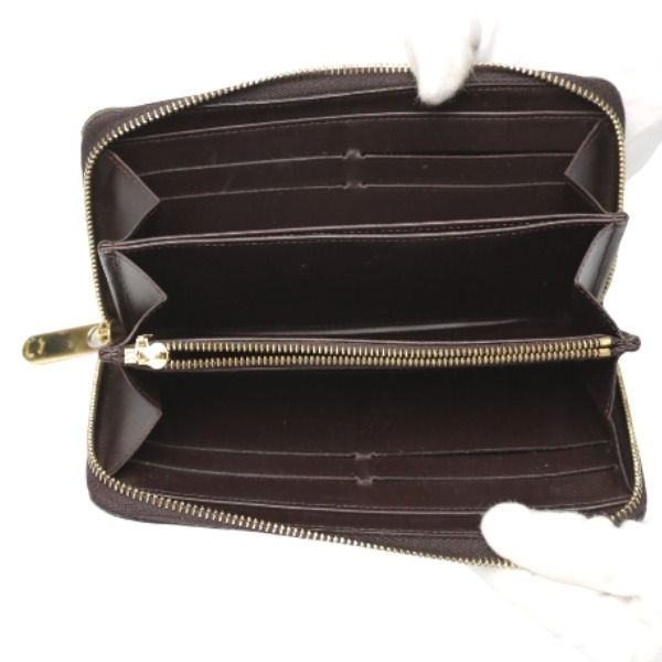 Louis Vuitton Monogram Vernis Round Zipper Zippy Wallet Long — view 9