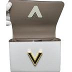 Louis Vuitton Twist MM Epi Bag Shoulder White Calf — view 6