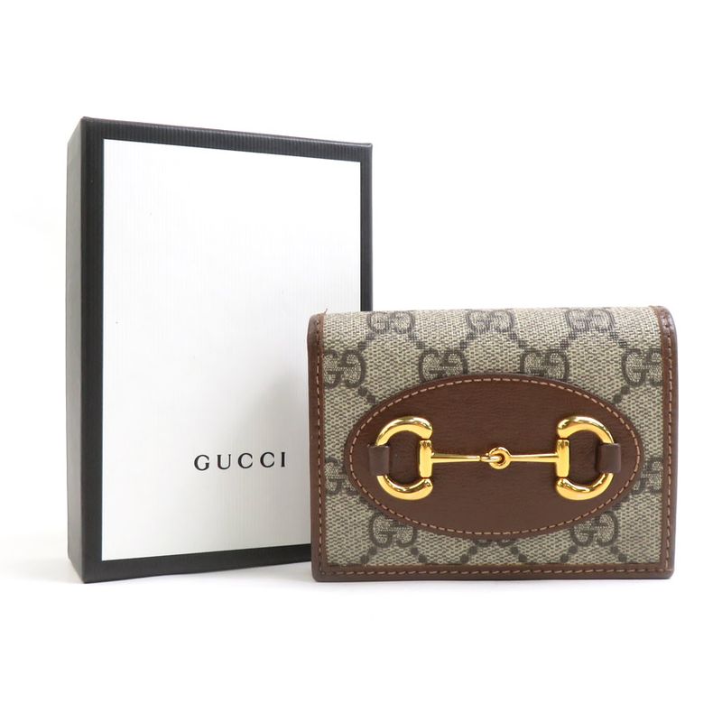 Gucci Bifold Wallet with Horsebit — view 8