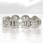 Hermes Bangle Ancienne Silver Chaine D'ancre — view 4