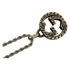 Gucci Necklace Interlocking G Silver 925 Chain Non Product — view 6