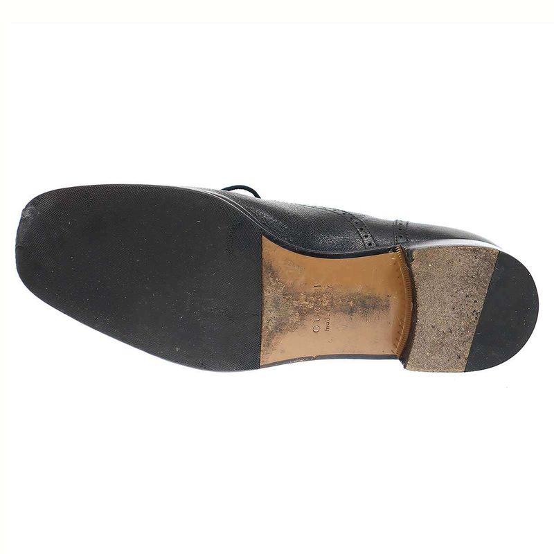 Gucci GG Pattern Dress Shoes Black 7 — view 4