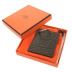 Hermes Bateau Barca BOAT Box Calf Khaki Key Holder Bag Charm 0495 — view 2
