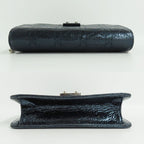 Dior Miss Wallet Chain Shoulder Bag Metallic Blue — view 4