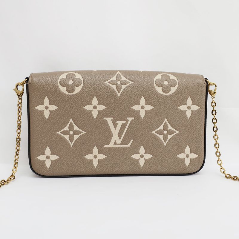Louis Vuitton Pochette Felicie Shoulder Bag Monogram Empreinte — view 3
