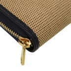 Gucci 1955 Horsebit 0416 Canvas Leather Beige Long Wallet 0392 — view 7