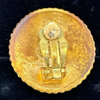 Chanel Vintage Large Earrings Circle — view 5