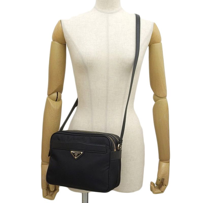 Prada Linylon Mini Shoulder Bag — view 8