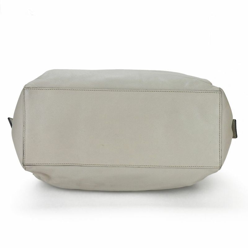 Celine Handbag Marine fts.08 gc Leather Light Grey Small Boston — view 3