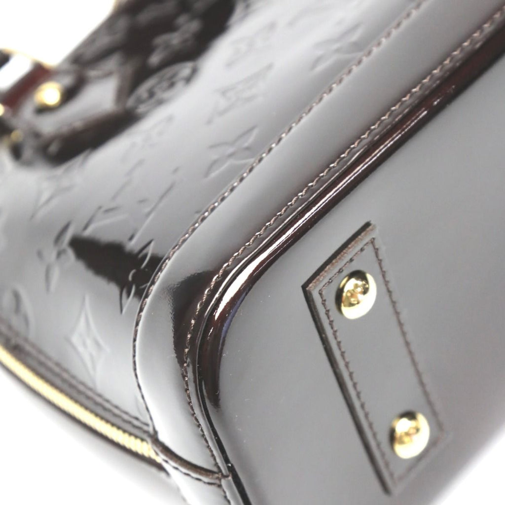Louis Vuitton Monogram 2-Way Alma BB Handbag Amarante — view 8