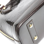 Louis Vuitton Monogram 2-Way Alma BB Handbag Amarante — view 8