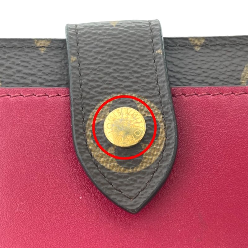 Louis Vuitton Monogram Portefeuille Juliette Foldable Wallet — view 6